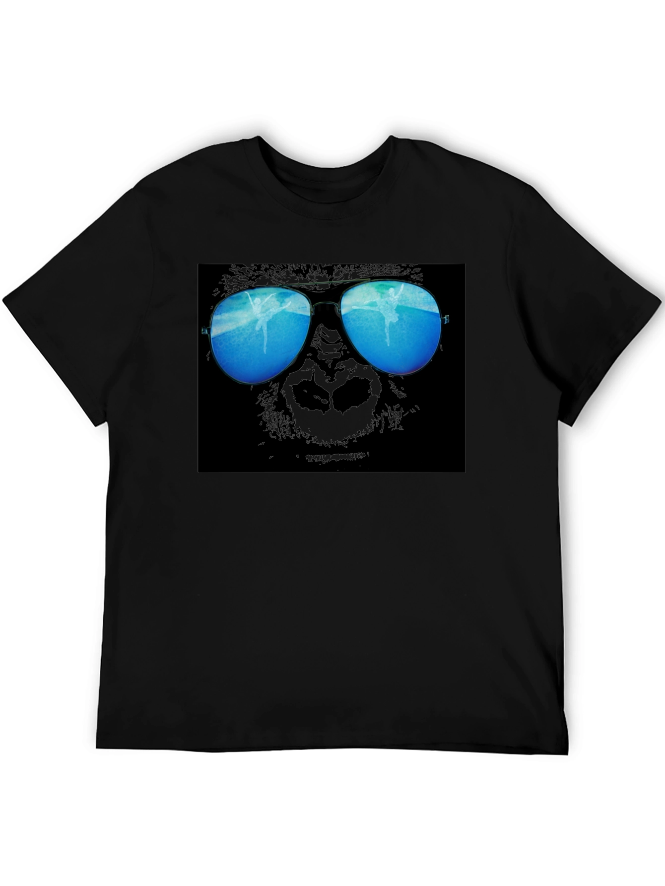 Cool Gorilla Shades Graphic T-Shirt