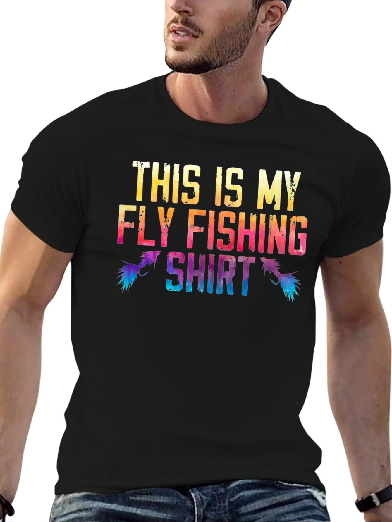 Fly Fishing Shirt - Mens Graphic Tee