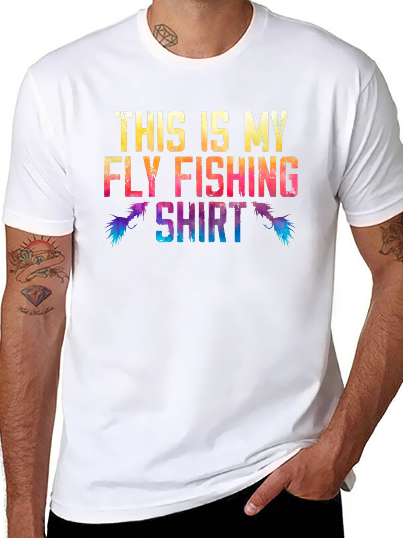 Fly Fishing Shirt - Mens Graphic Tee