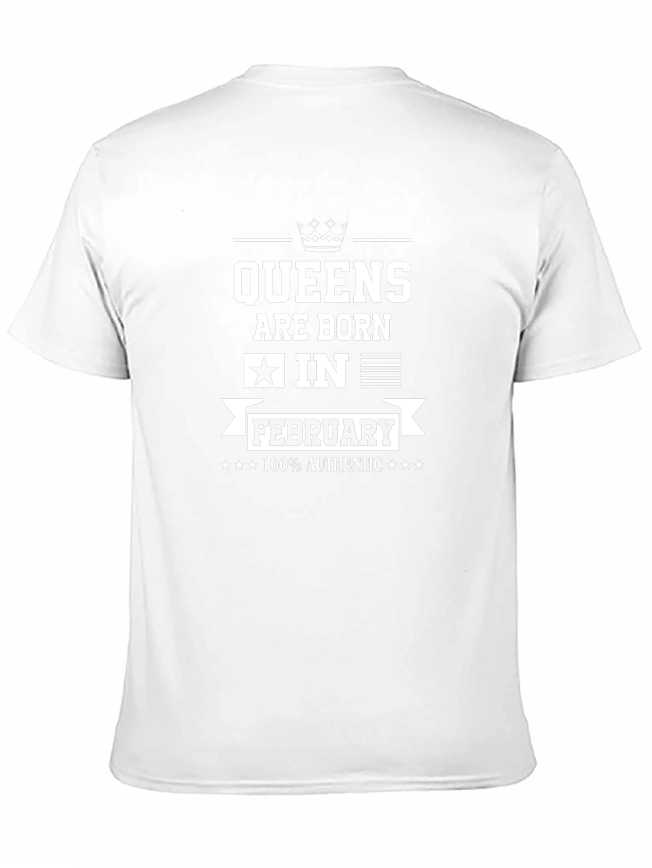 Queens Born in February Graphic T-Shirt