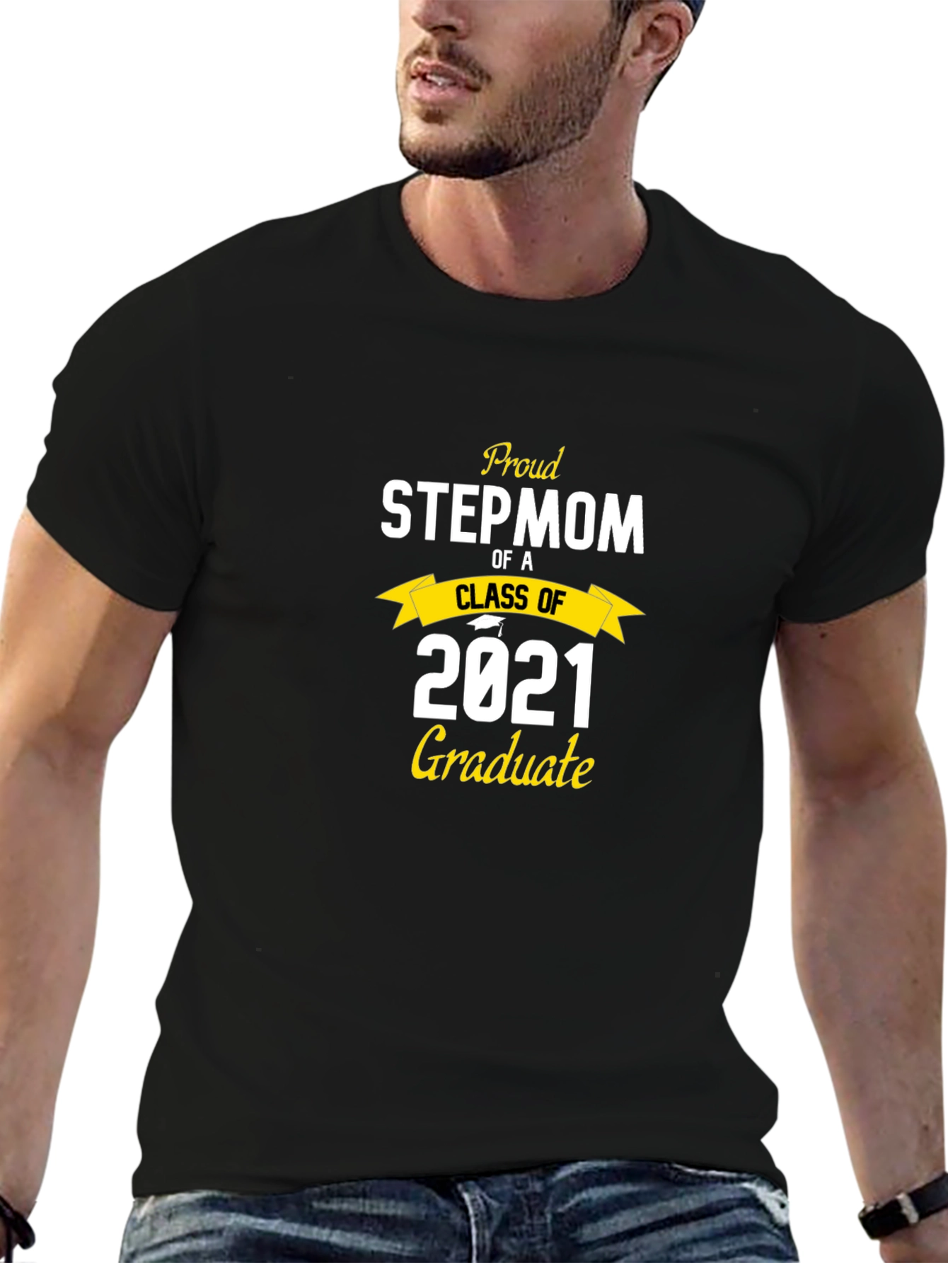 Proud Stepmom Class of 2021 Graduate T-Shirt