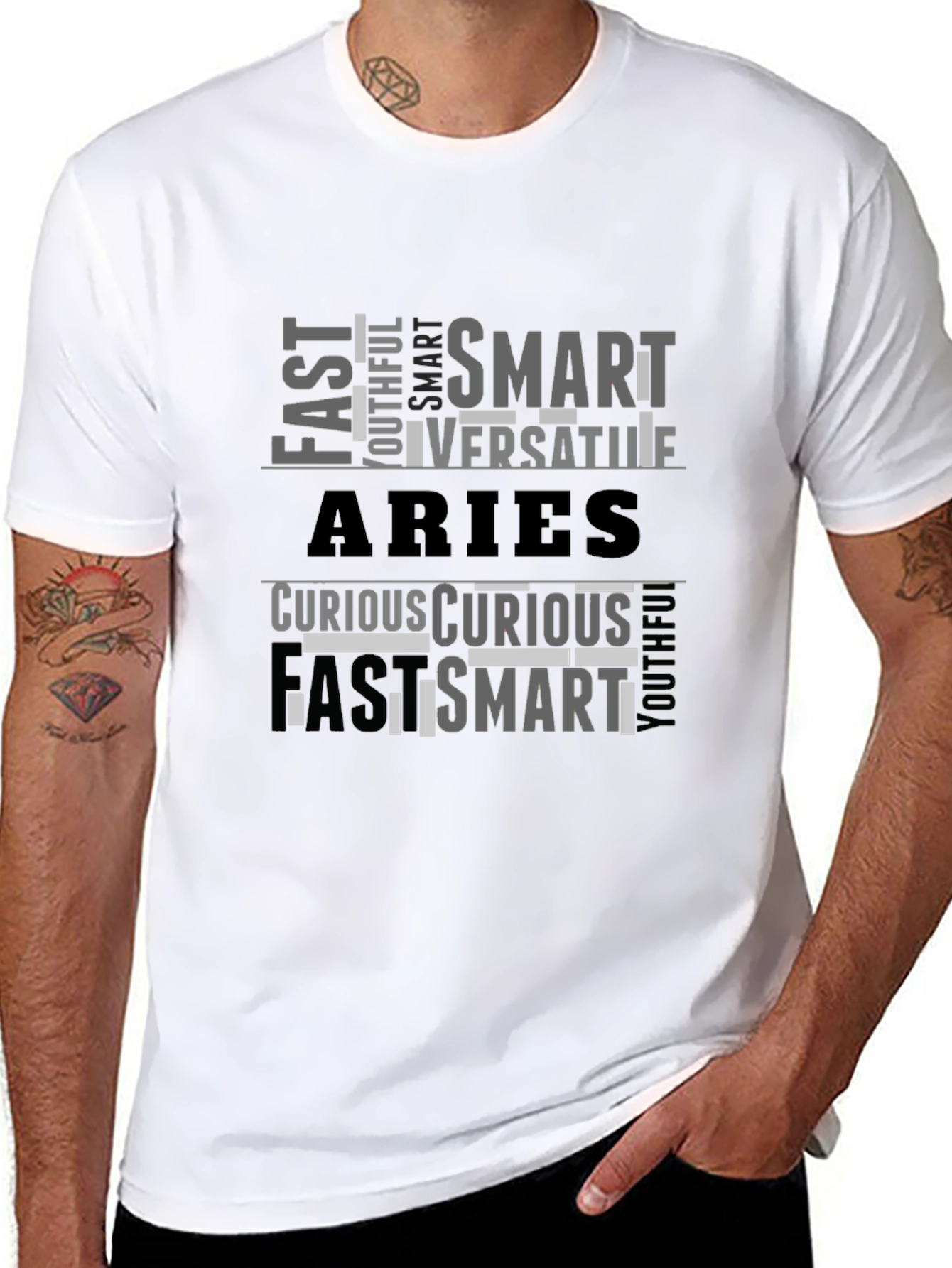 Aries Zodiac T-Shirt - Fast Smart Versatile