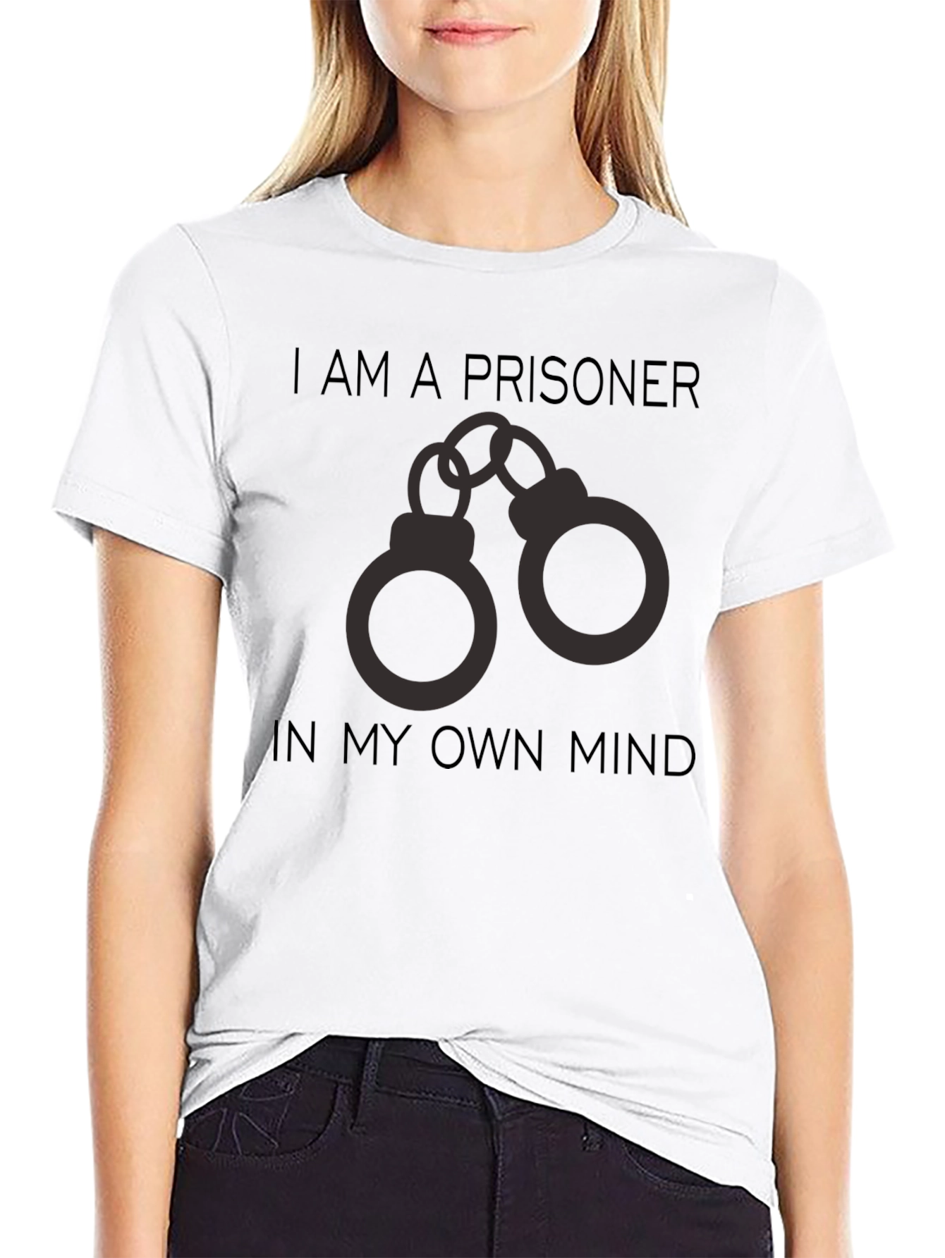 Prisoner of My Own Mind Graphic Tee - Black