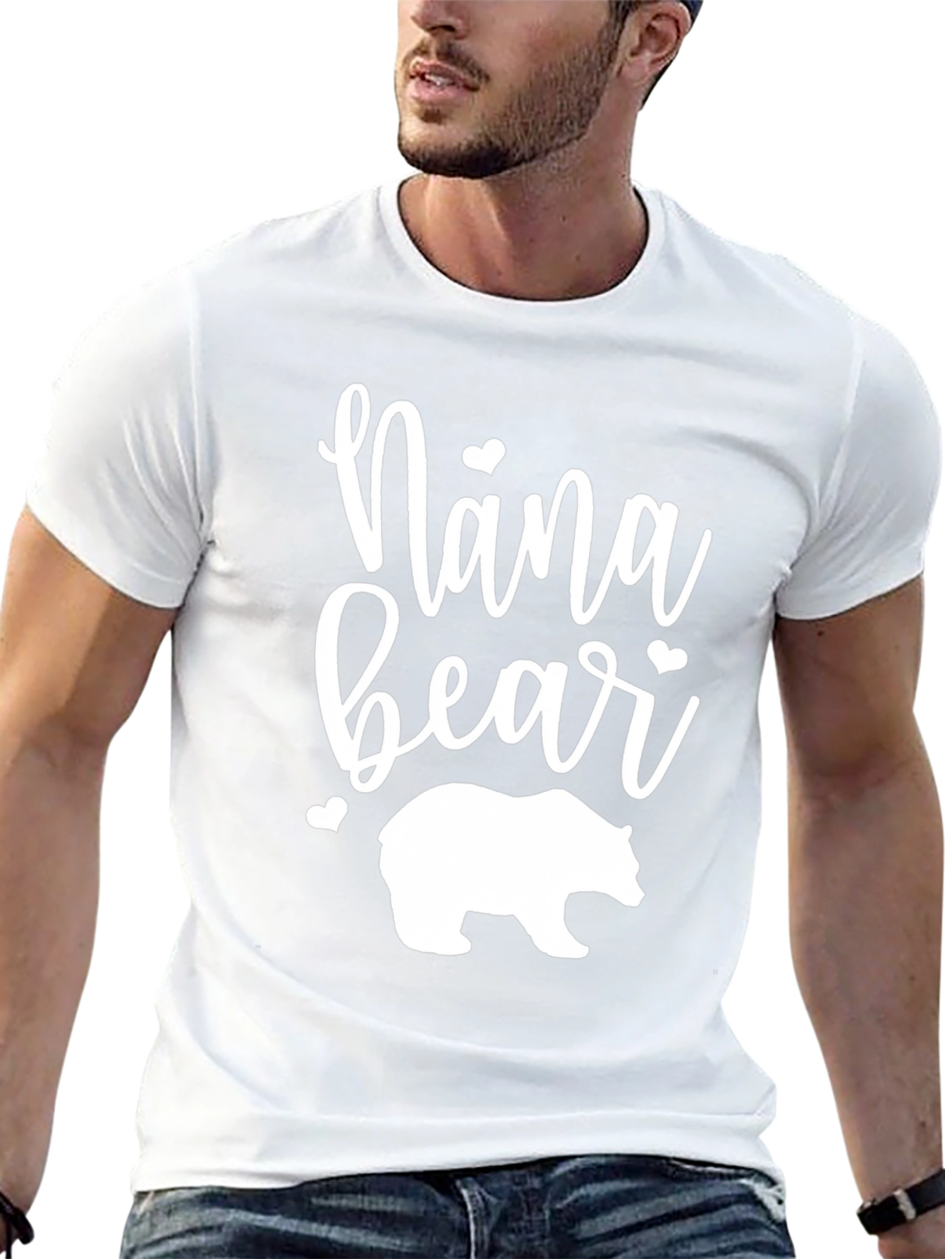 Nana Bear T-Shirt - Graphic Print Tee