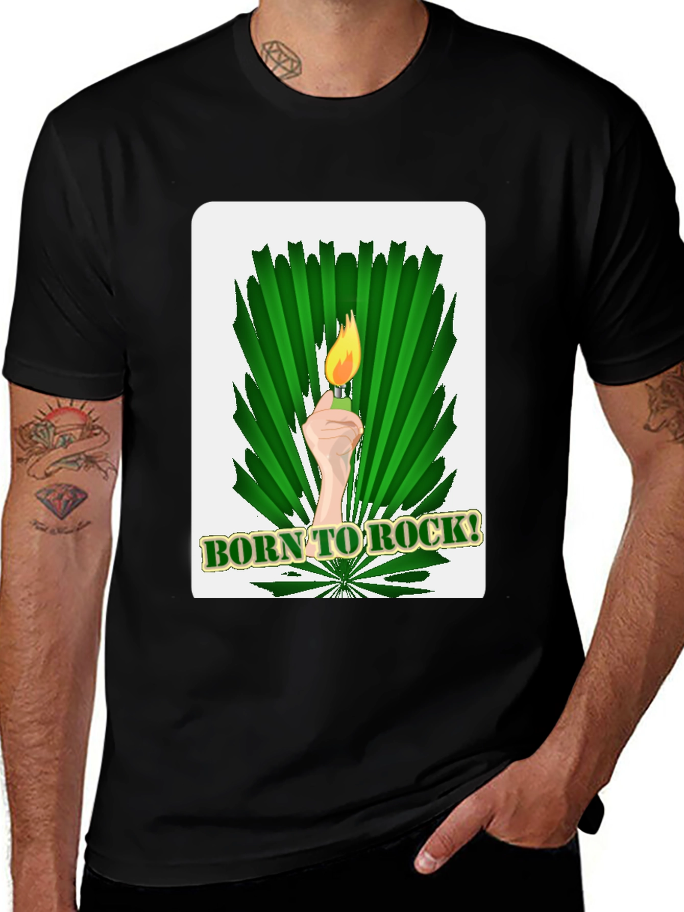 Born To Rock T-Shirt - Graphic Tee