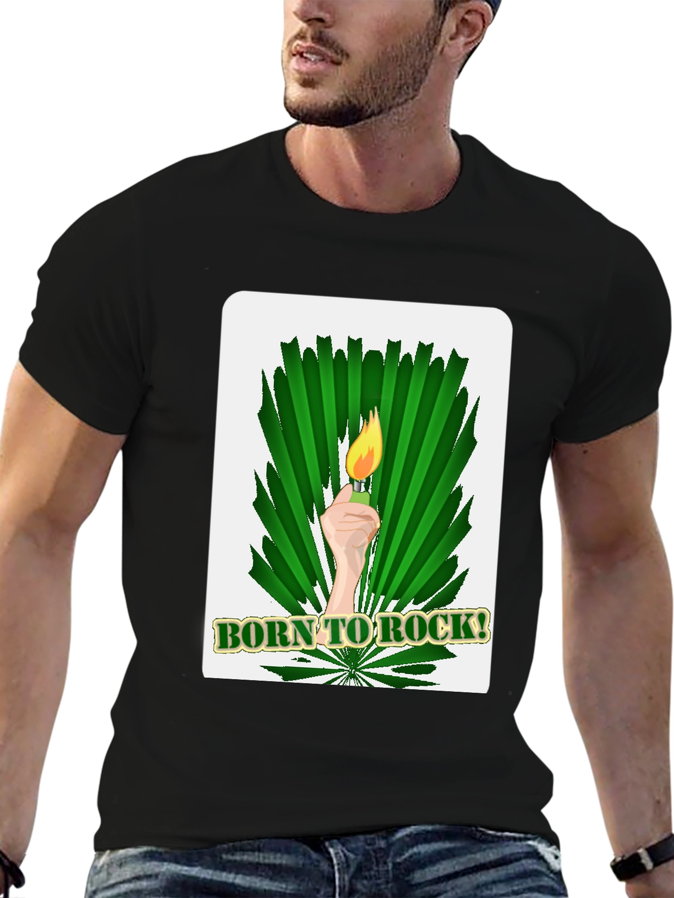 Born To Rock T-Shirt - Graphic Tee