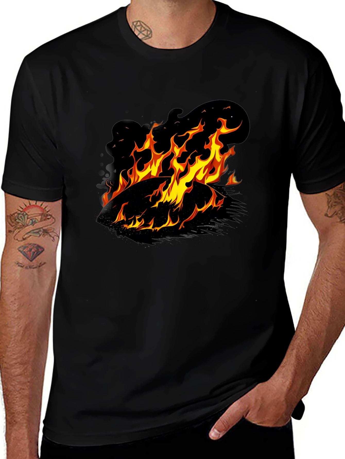 Burning Hot Graphic Tee