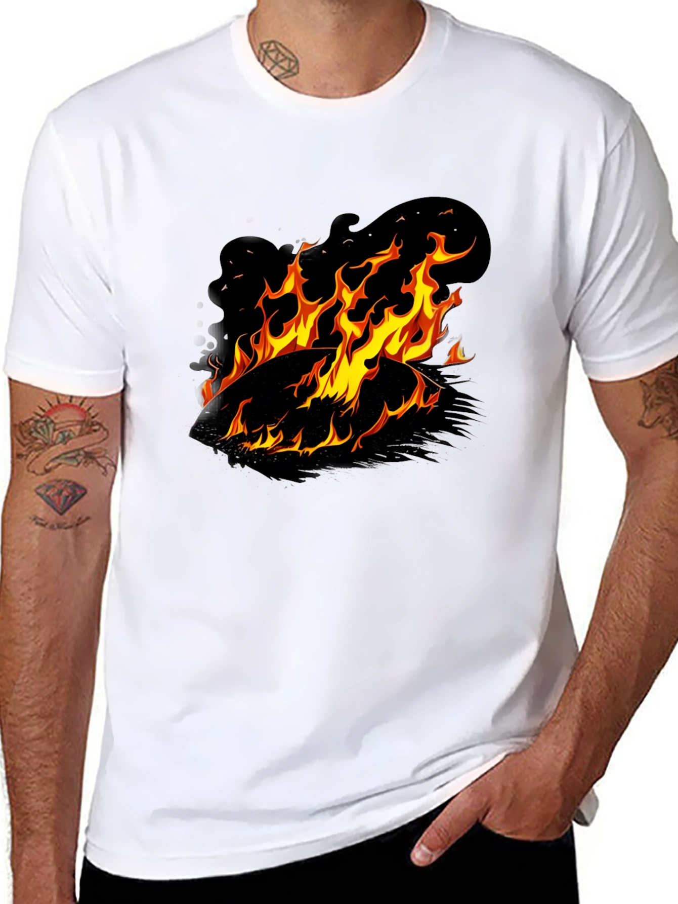 Burning Hot Graphic Tee