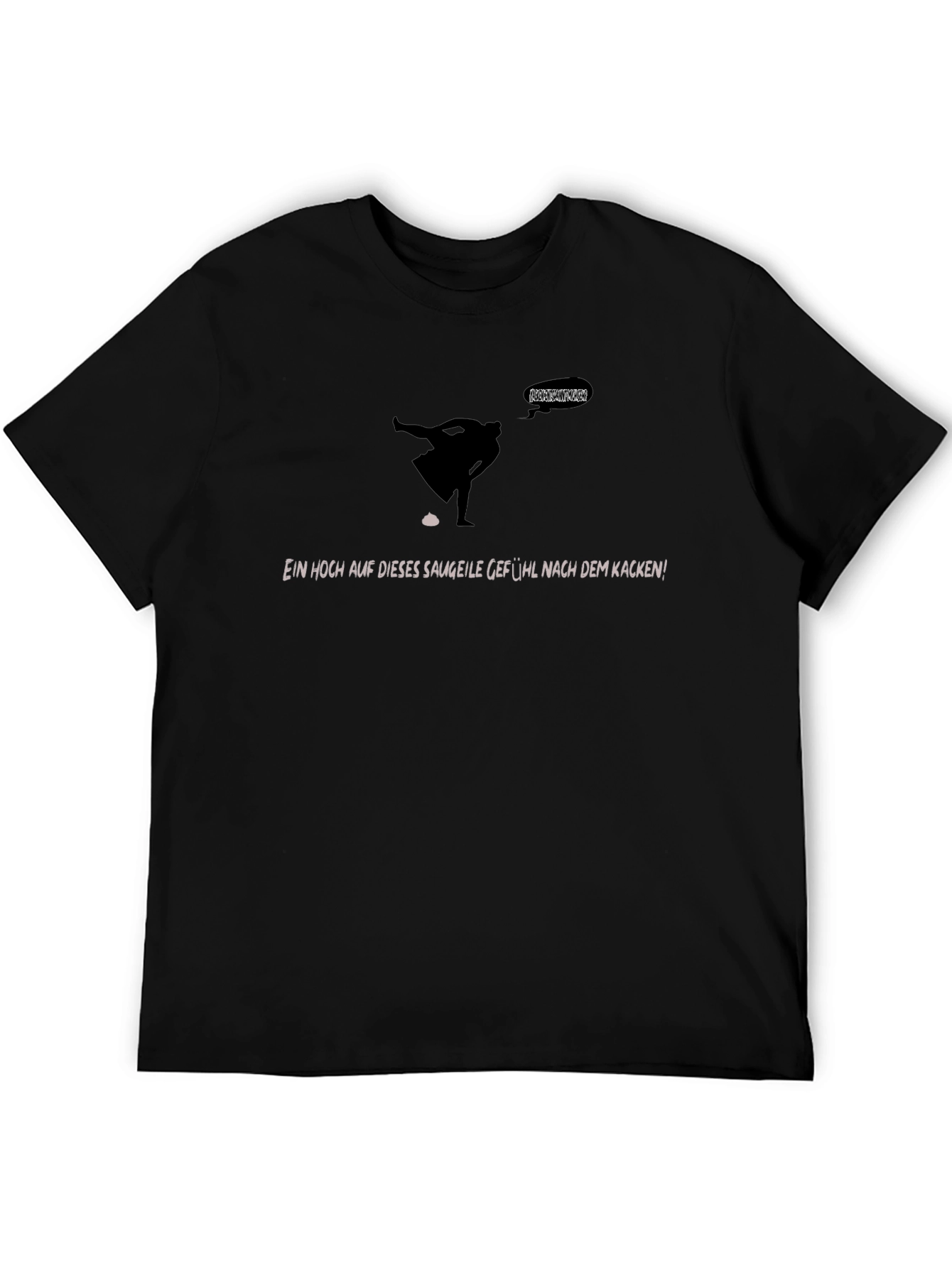 Funny Kacken T-Shirt - Black