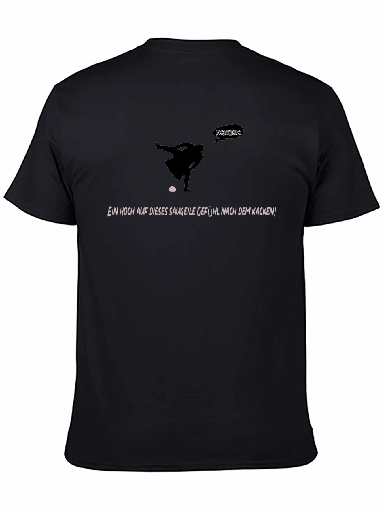 Funny Kacken T-Shirt - Black