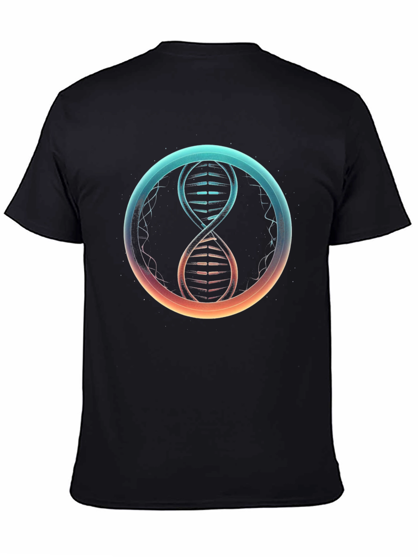 DNA Helix Graphic T-Shirt - Science Inspired Design