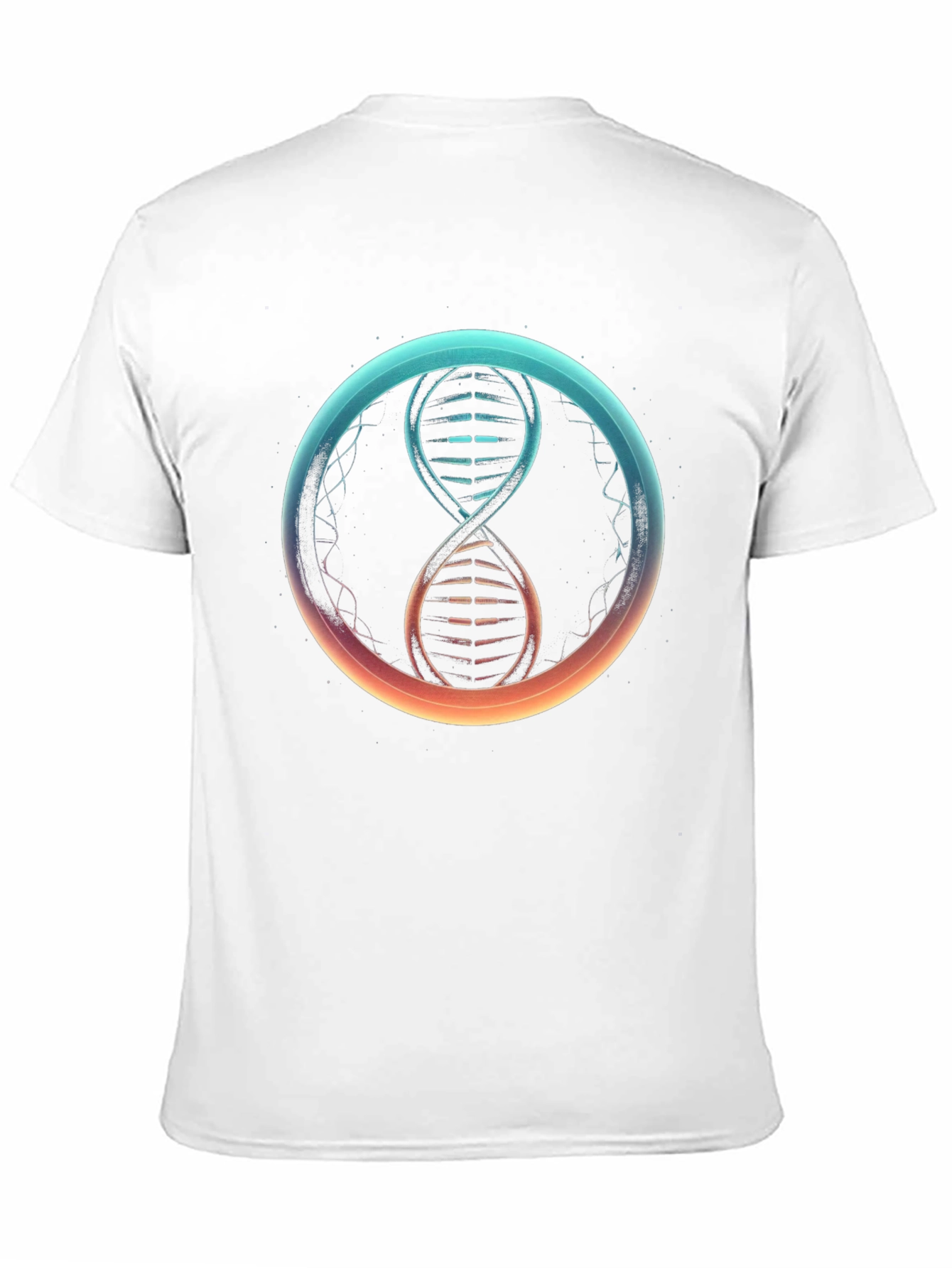 DNA Helix Graphic T-Shirt - Science Inspired Design