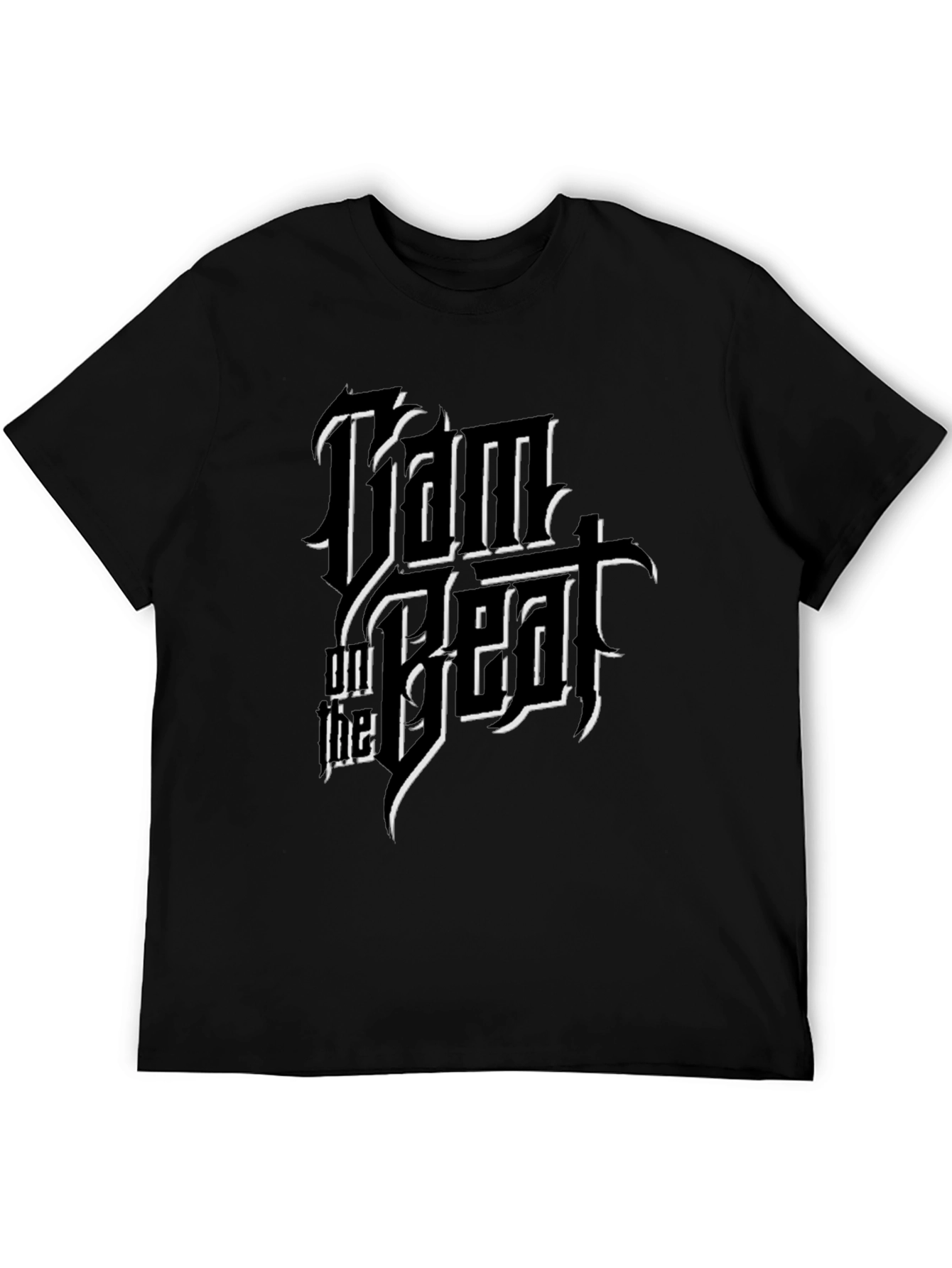 I Am The Beat Graphic Tee - Black