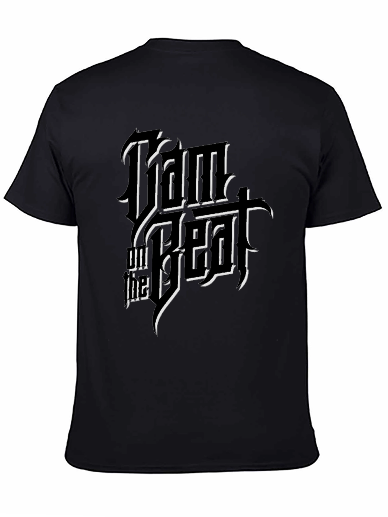 I Am The Beat Graphic Tee - Black