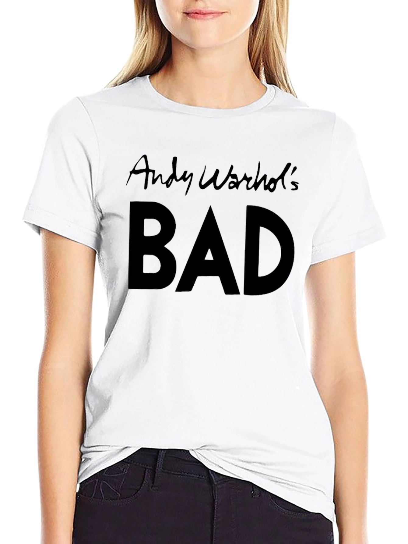 Andy Warhols BAD Black T-Shirt