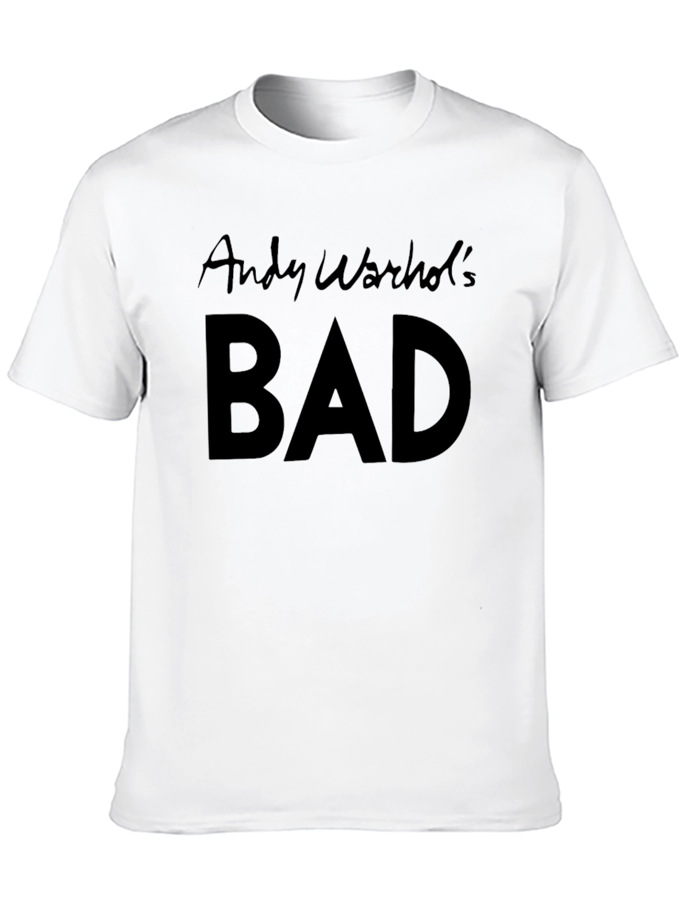 Andy Warhols BAD Black T-Shirt