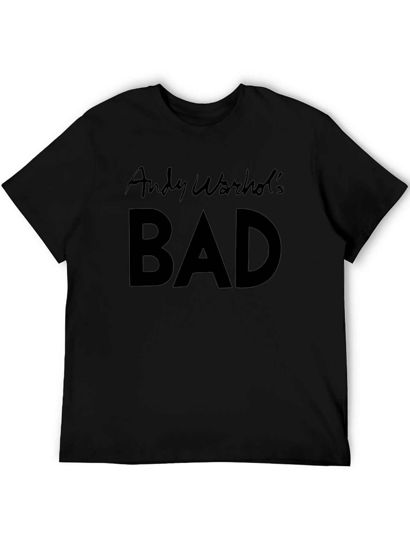 Andy Warhols BAD Black T-Shirt