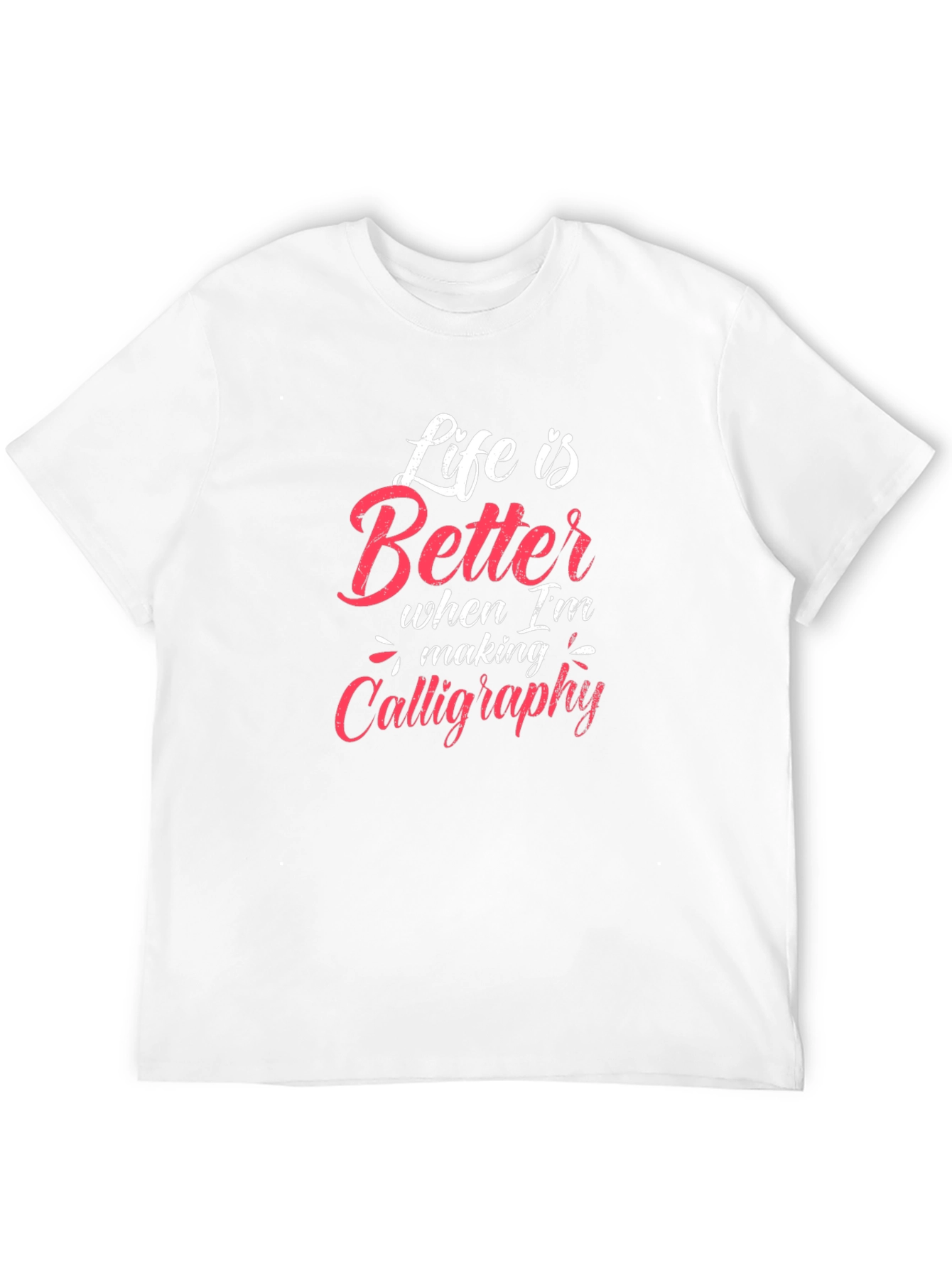 Calligraphy Lovers Black T-Shirt