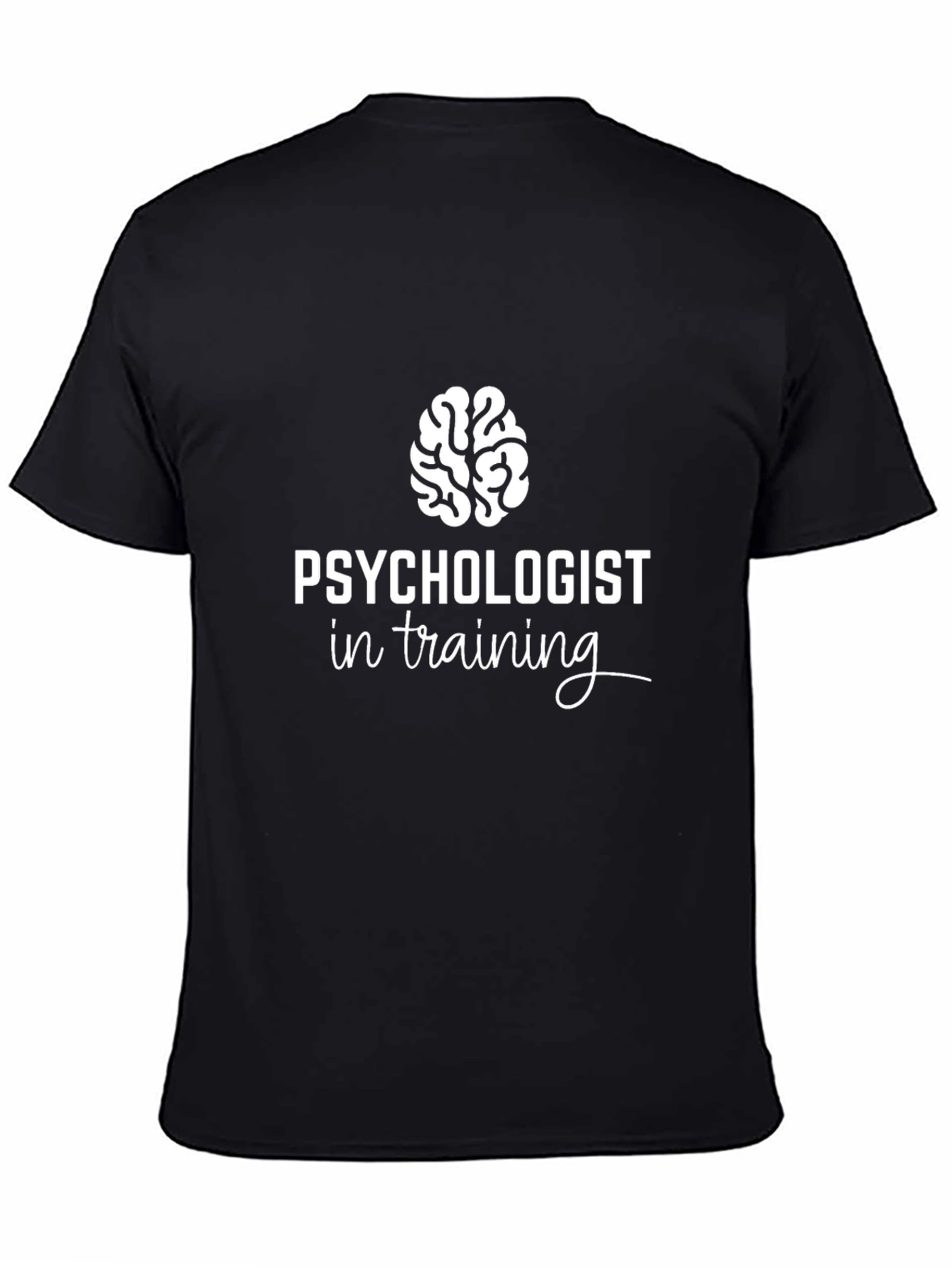 Psychologist In Training Graphic Tee - Black