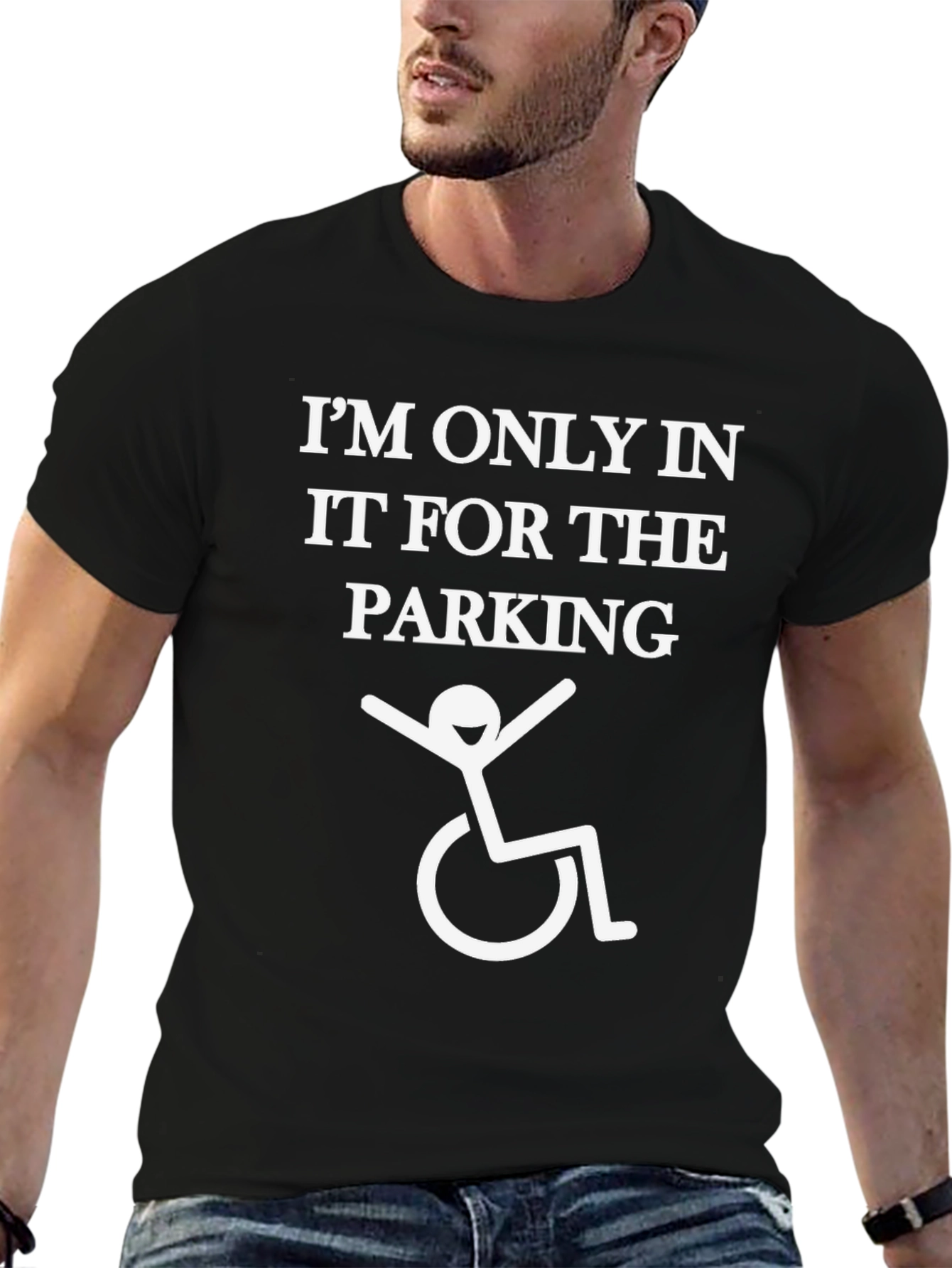 Funny Disability Parking T-Shirt
