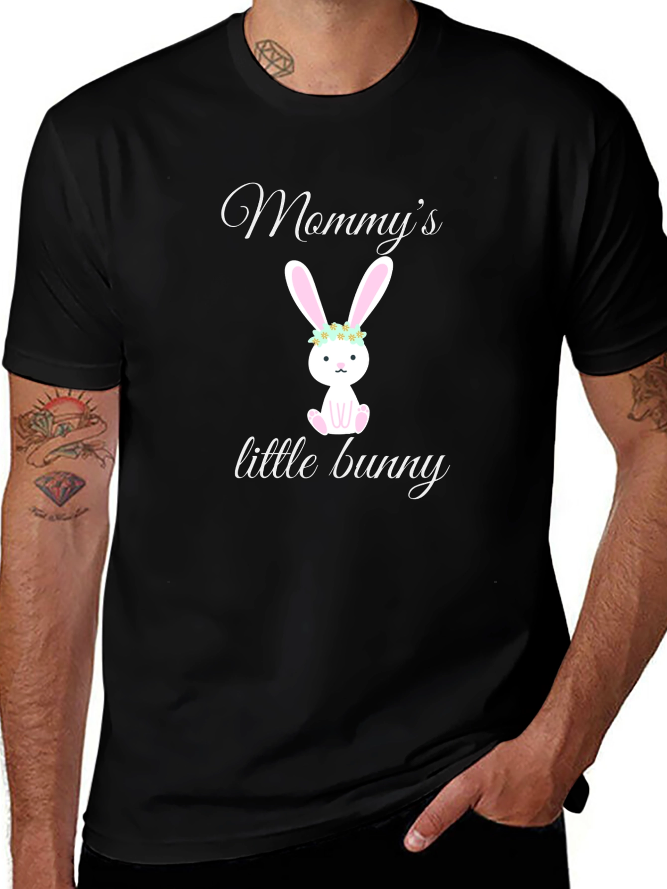 Mommys Little Bunny T-Shirt Cute Easter Top