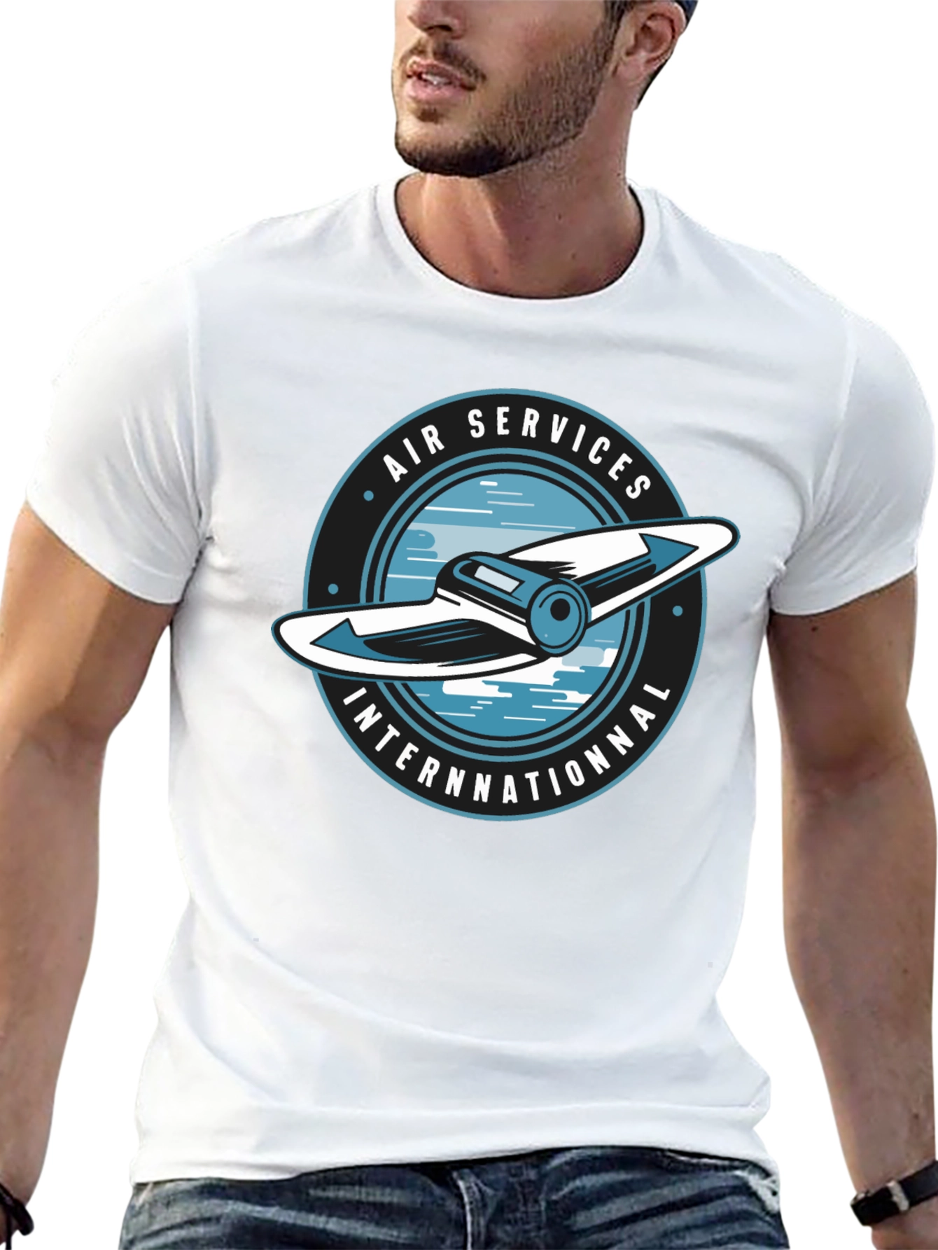 Air Services International Graphic T-Shirt