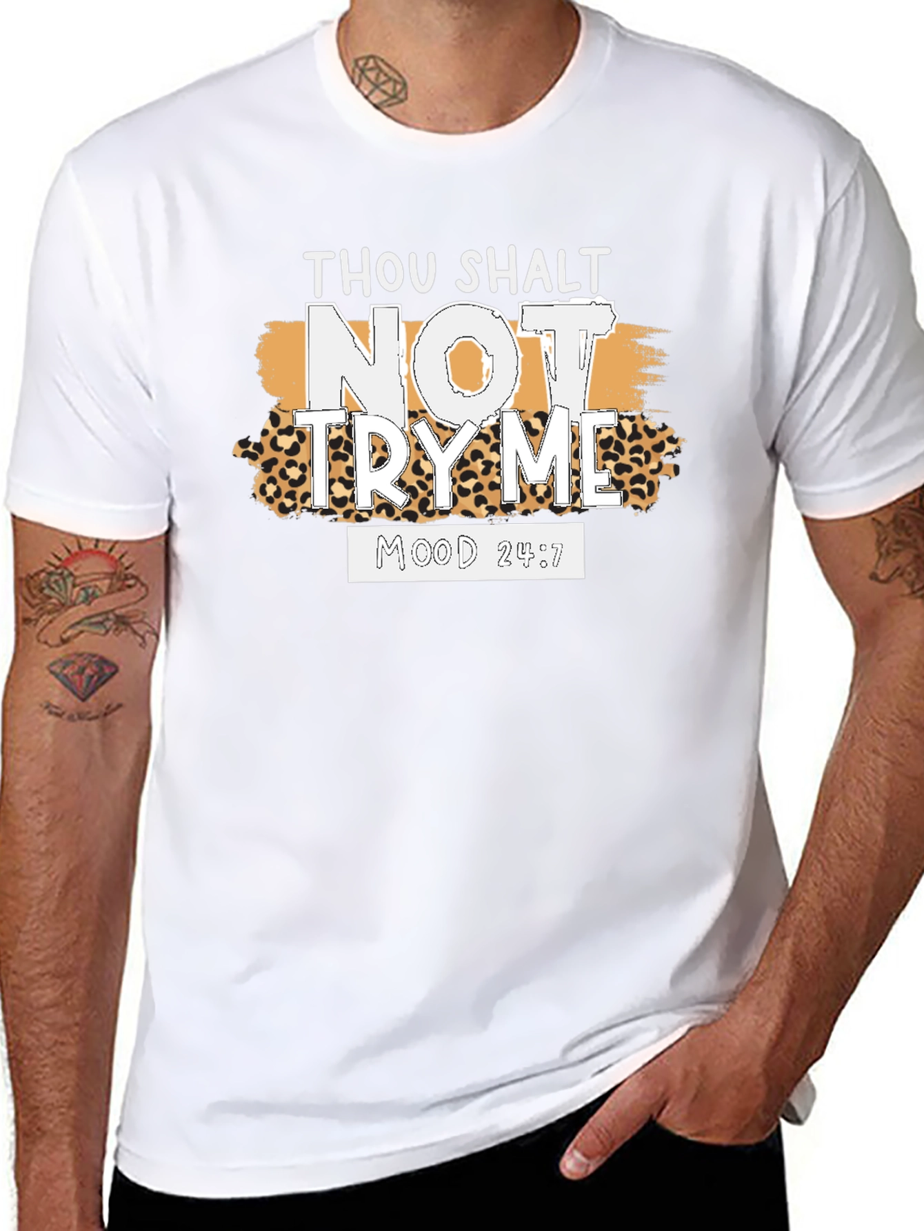 Thou Shalt Not Try Me Graphic Tee