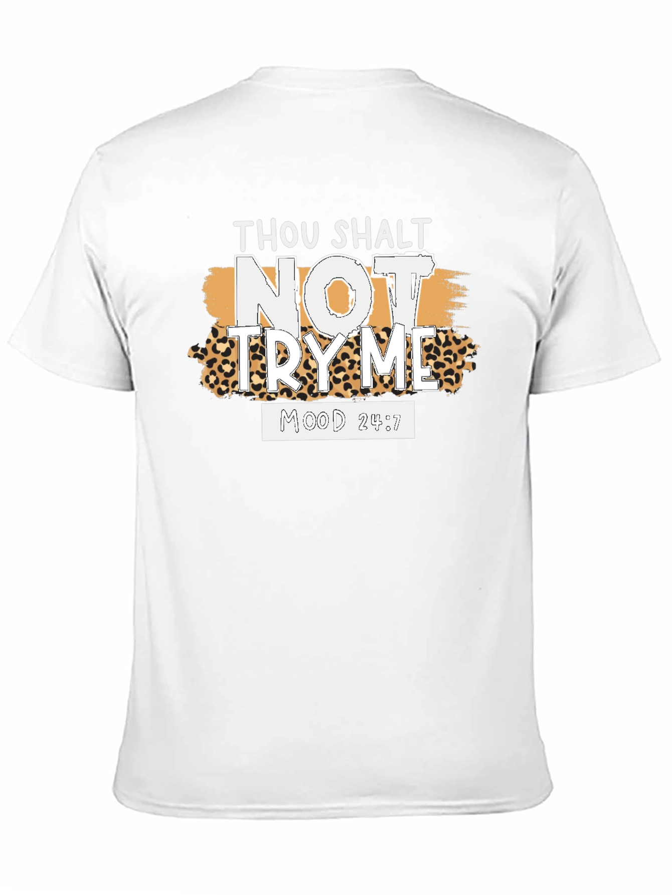 Thou Shalt Not Try Me Graphic Tee
