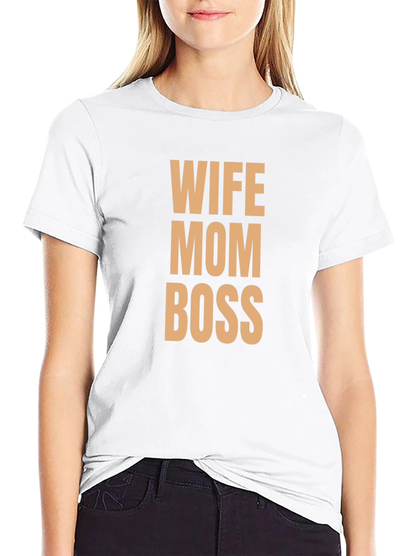 Wife Mom Boss Graphic Tee