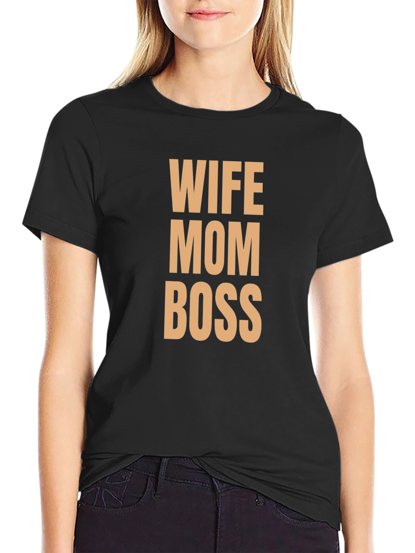 Wife Mom Boss Graphic Tee