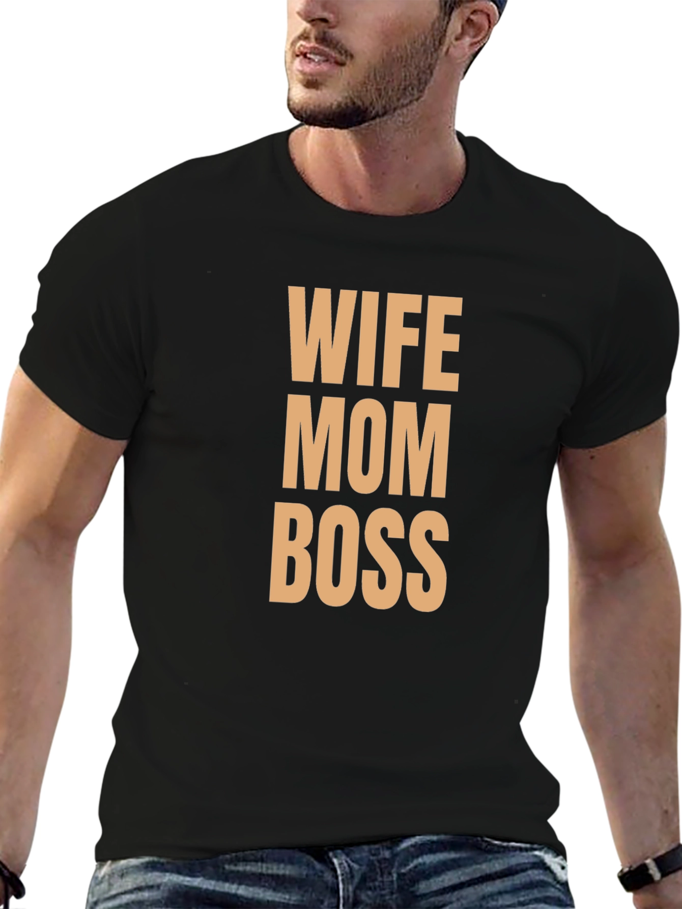 Wife Mom Boss Graphic Tee