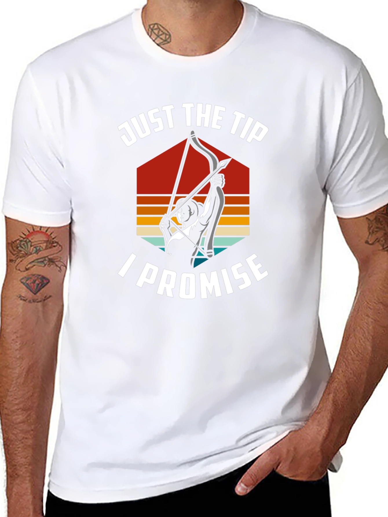 Just The Tip I Promise Archery T-Shirt