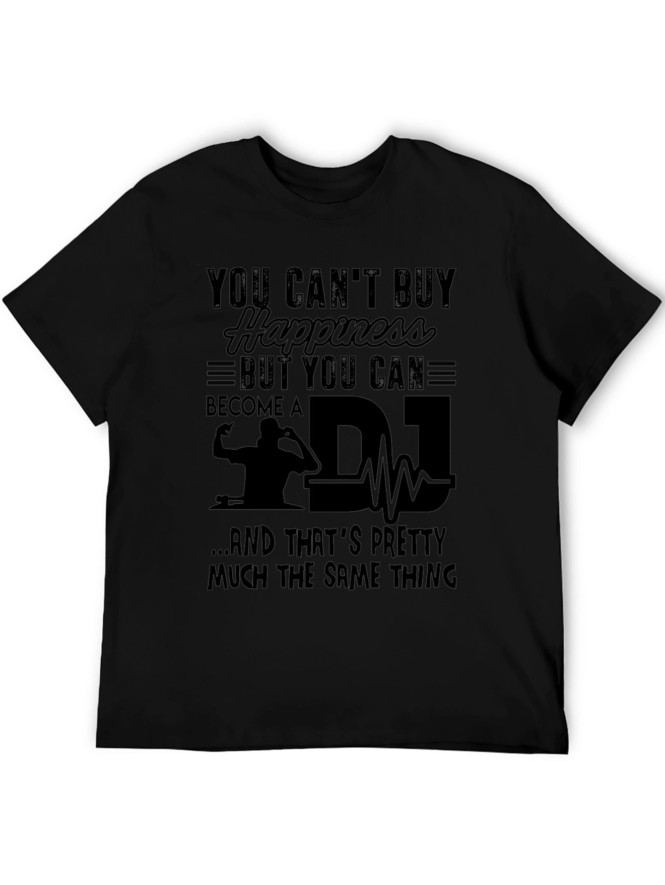 DJ Happiness T-Shirt - Music Lover Tee