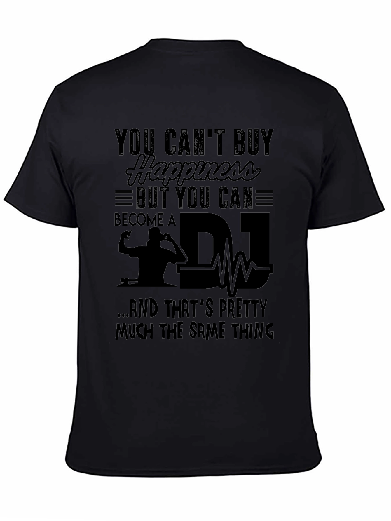 DJ Happiness T-Shirt - Music Lover Tee