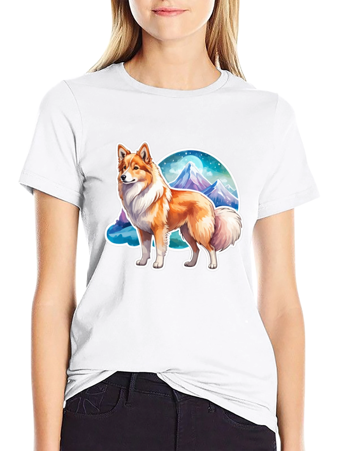 Dog and Mountain T-Shirt