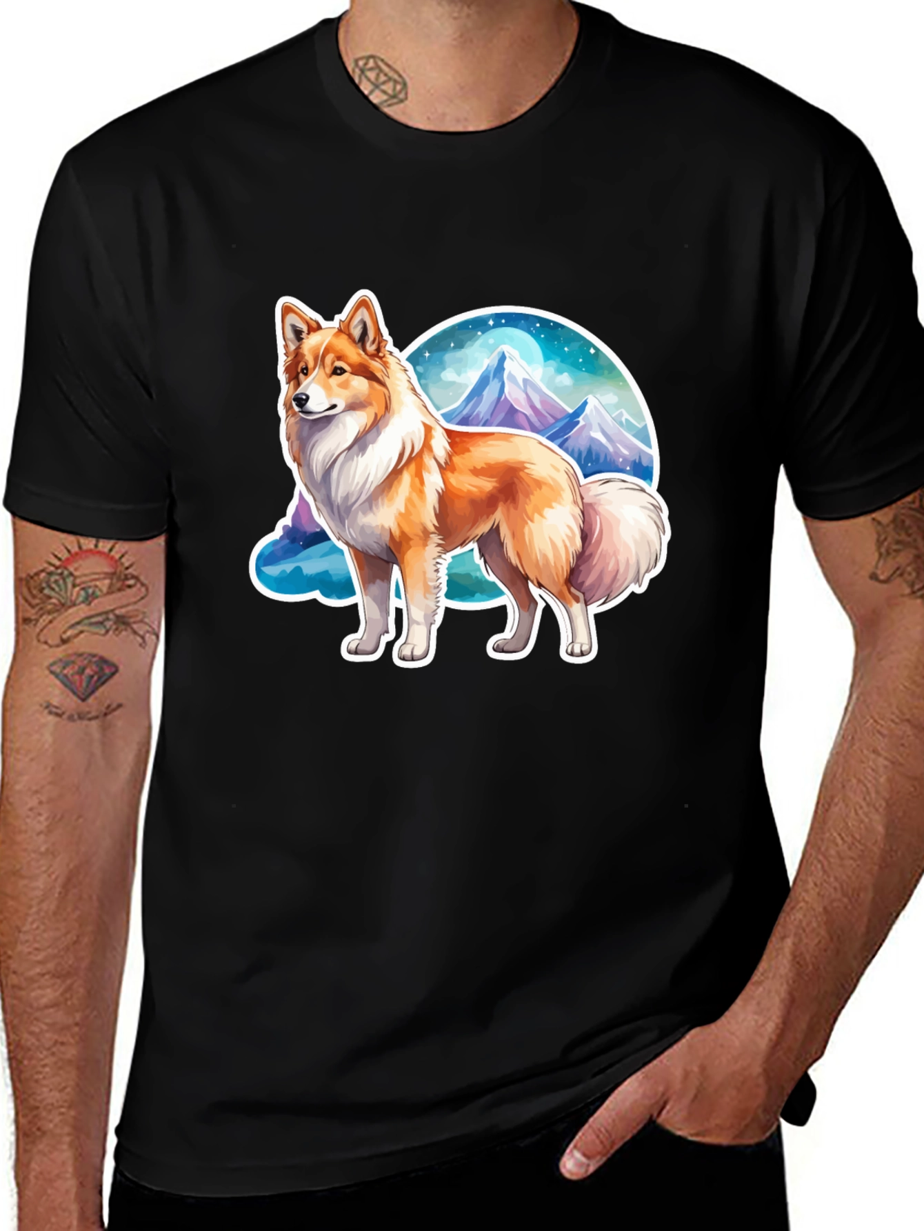 Dog and Mountain T-Shirt