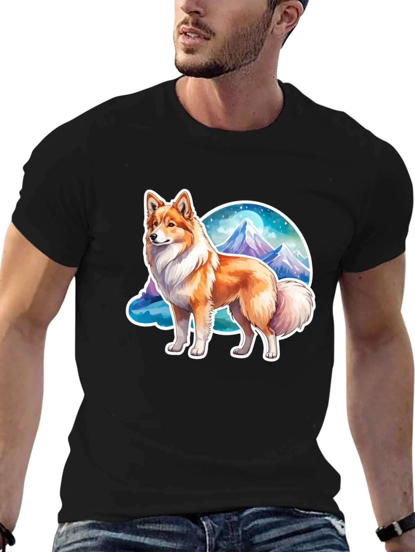Dog and Mountain T-Shirt