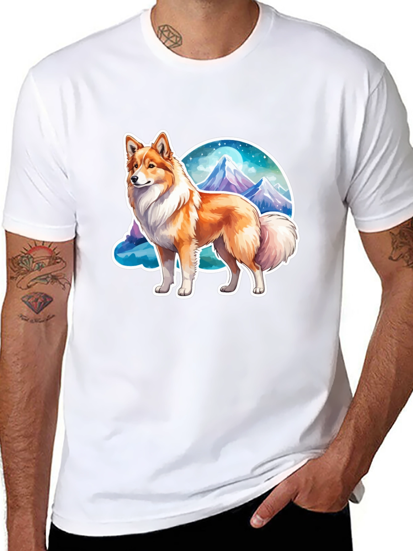 Dog and Mountain T-Shirt