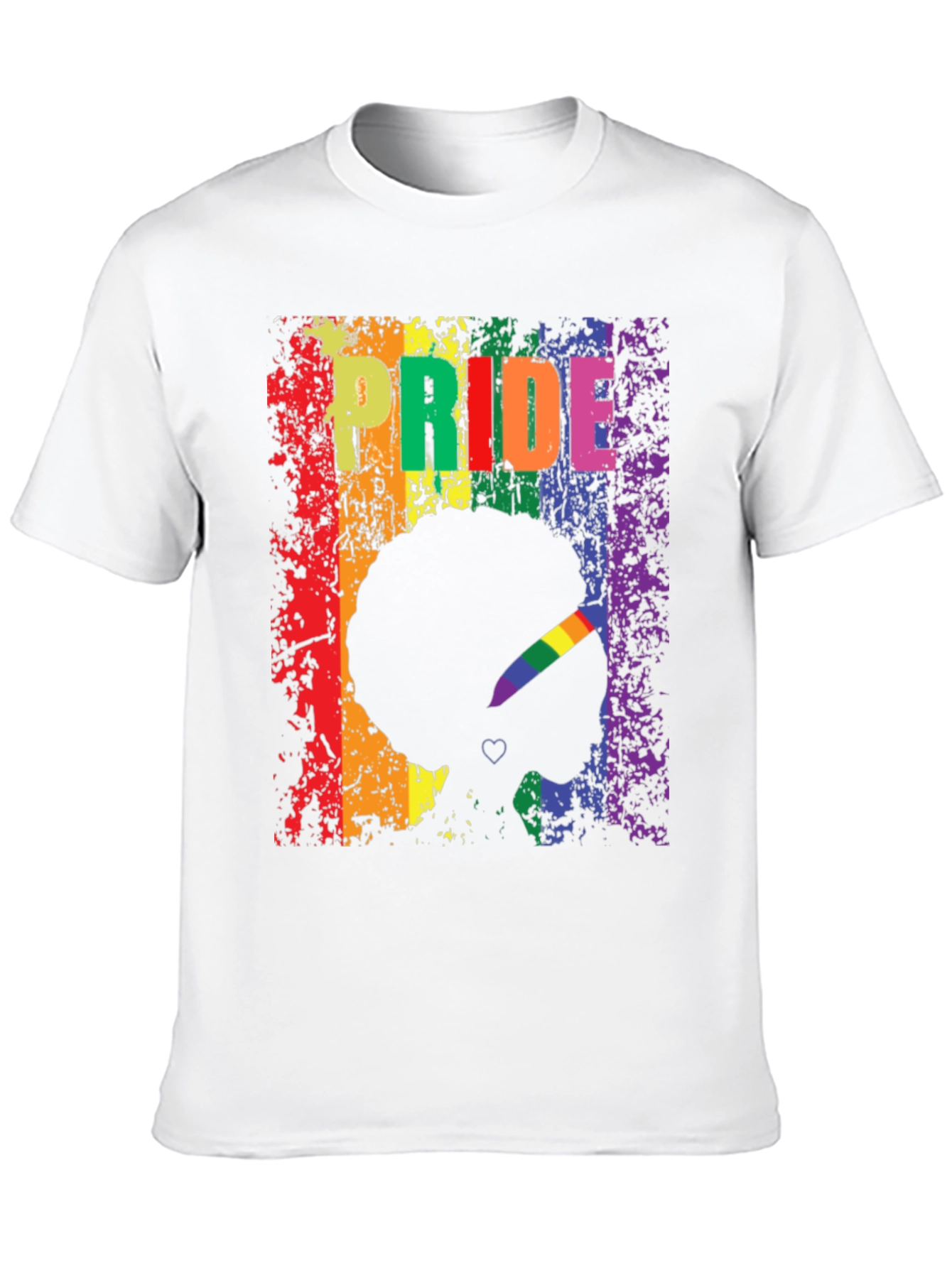 Pride Afro Silhouette Graphic Tee