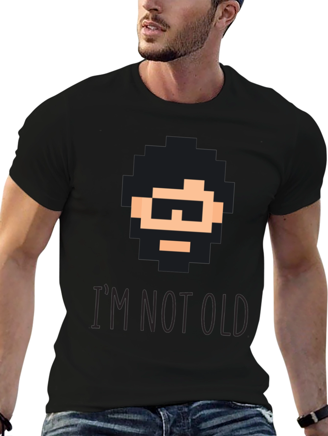 Retro Gamer T-Shirt - Im Not Old Pixel Art