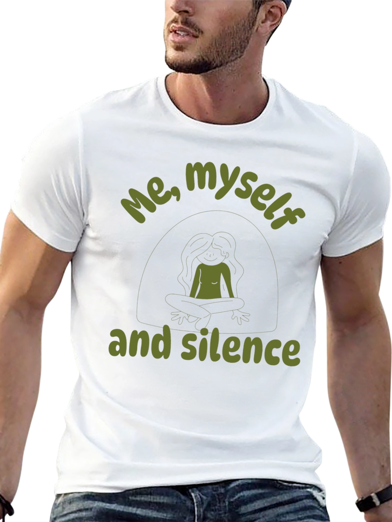 Me Myself & Silence Graphic Tee