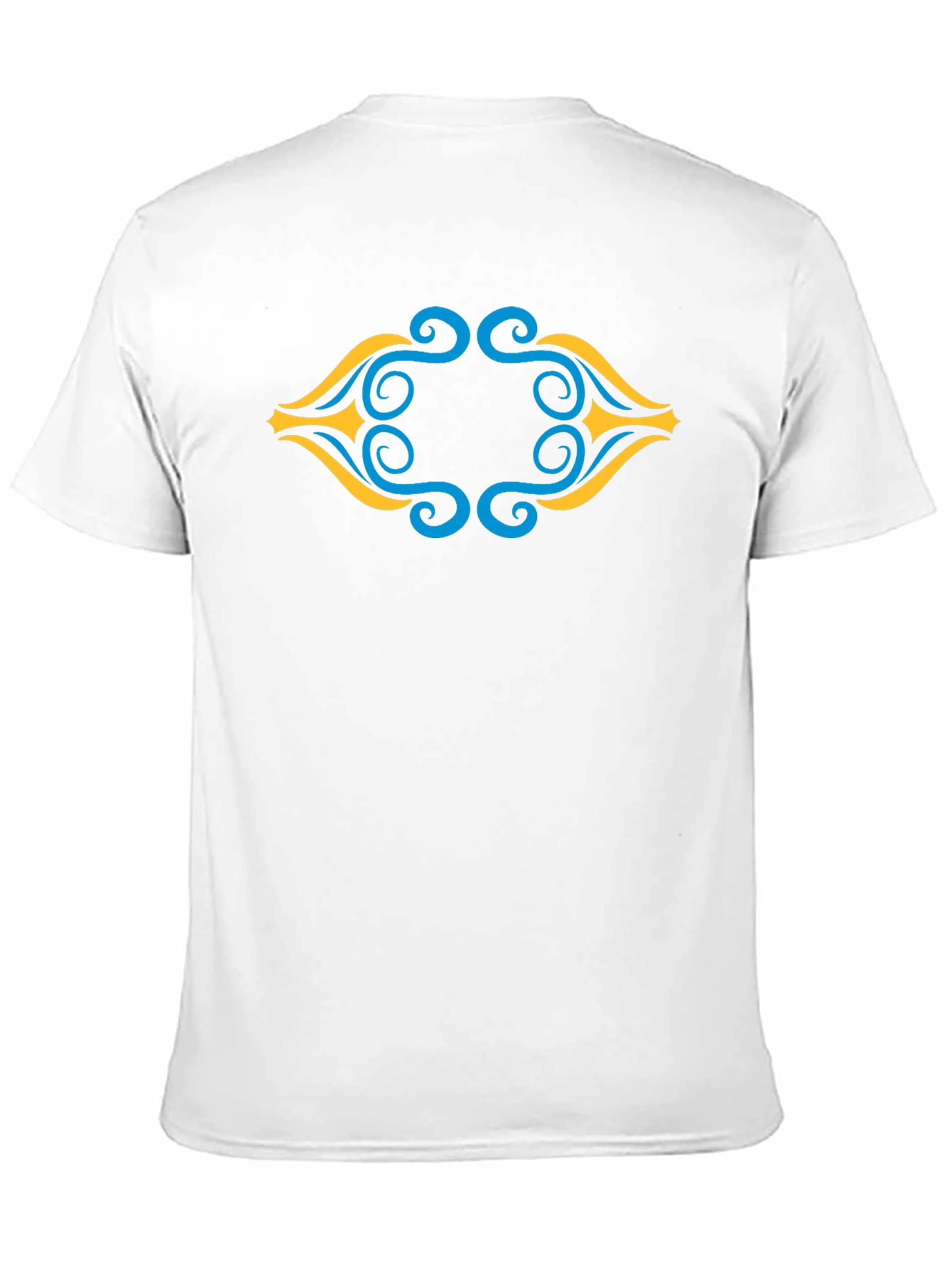 Stylish Black T-Shirt with Eye-Catching Graphic Design