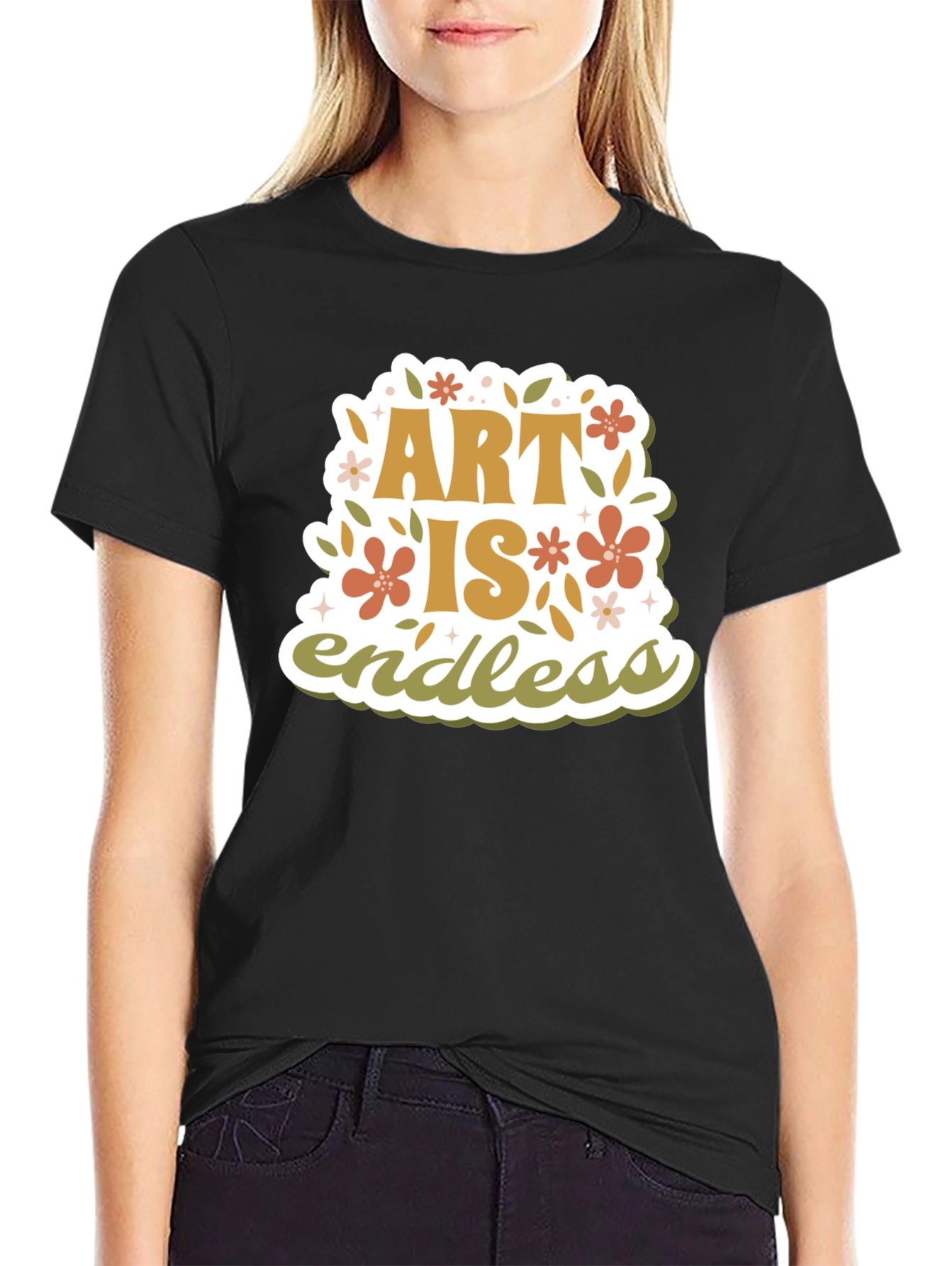 Art Is Endless Graphic T-Shirt