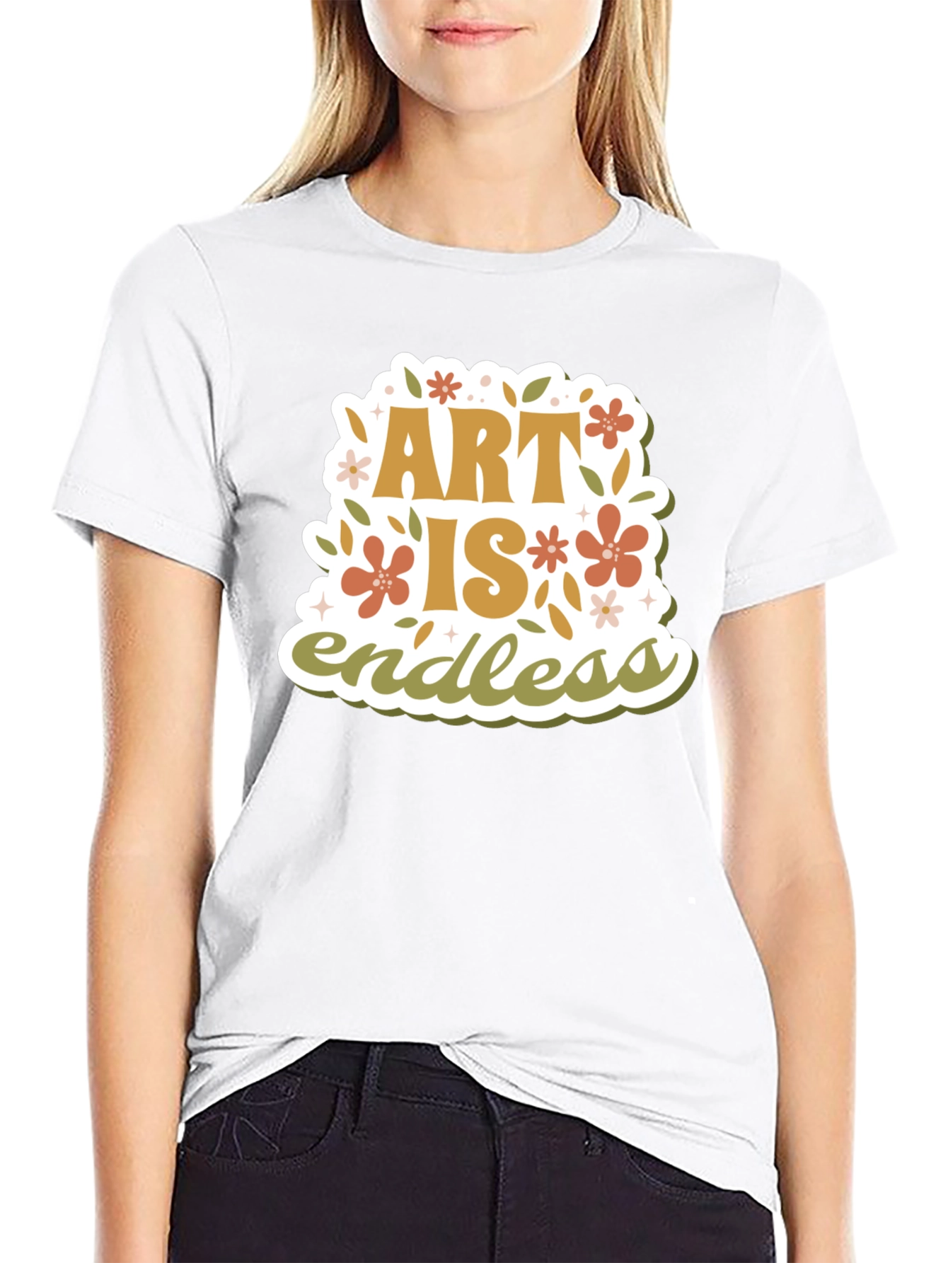 Art Is Endless Graphic T-Shirt