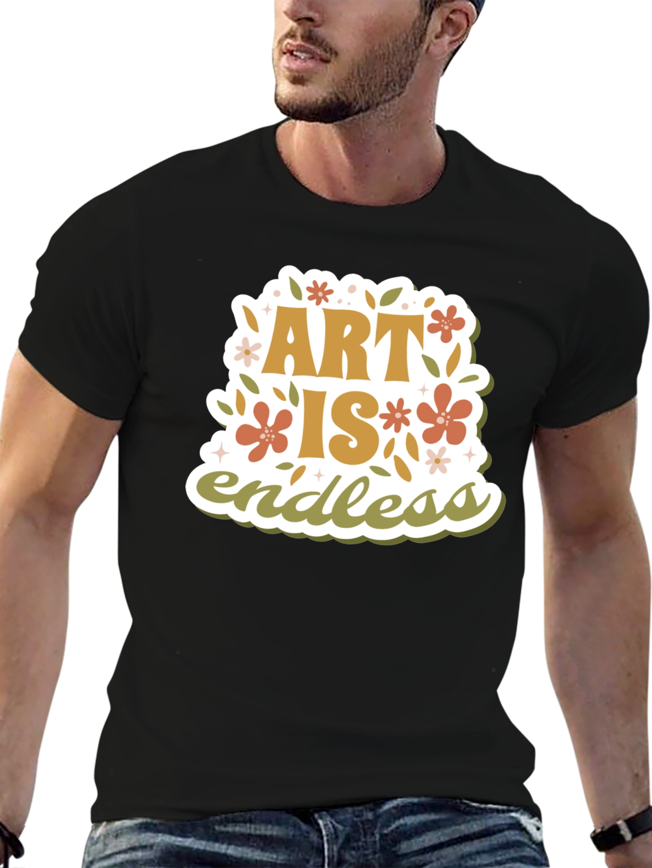 Art Is Endless Graphic T-Shirt