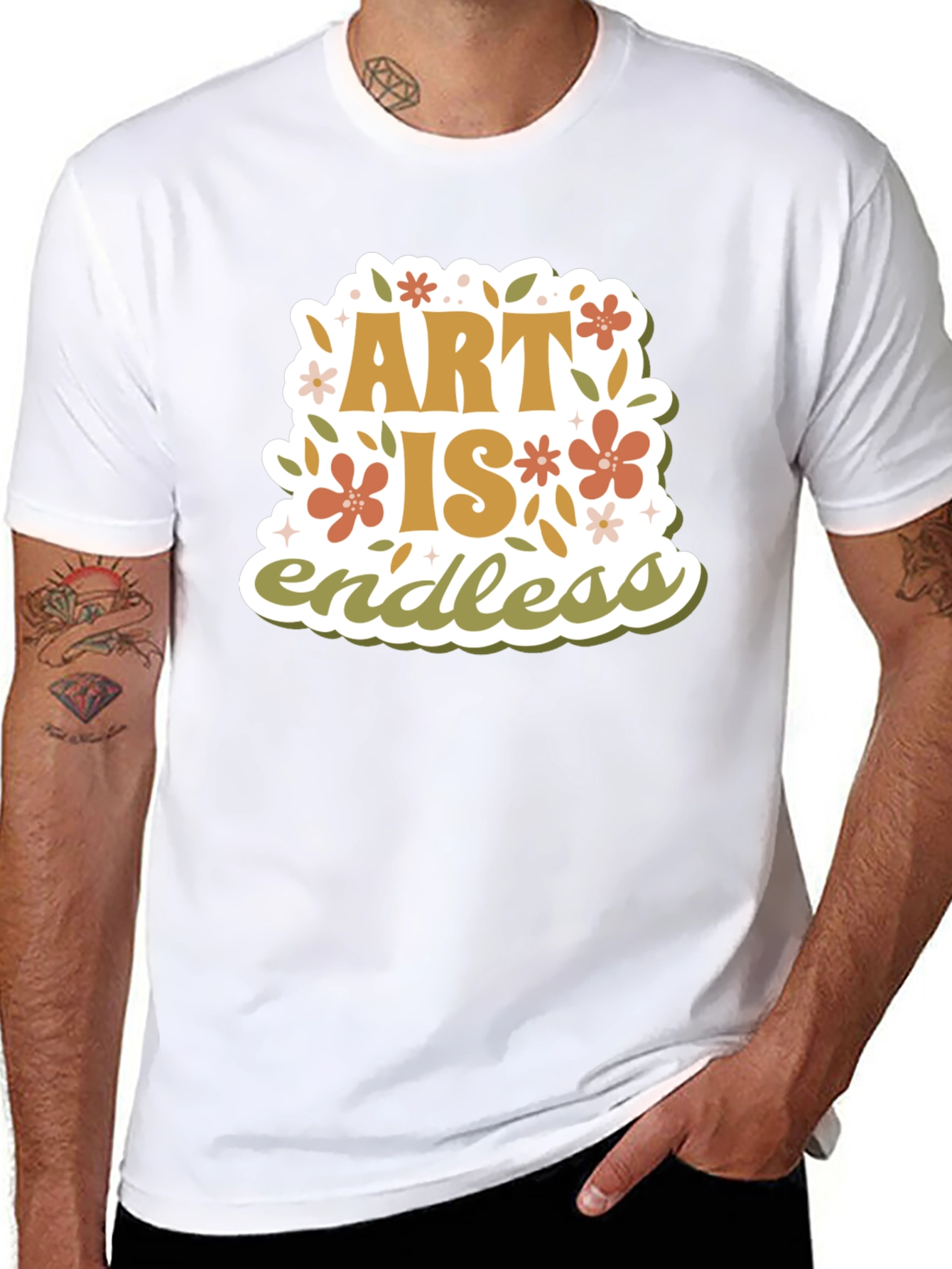 Art Is Endless Graphic T-Shirt