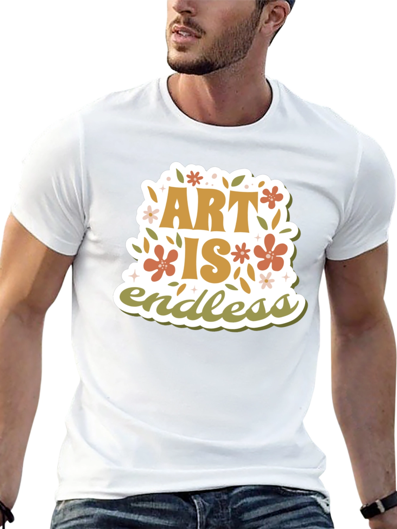 Art Is Endless Graphic T-Shirt