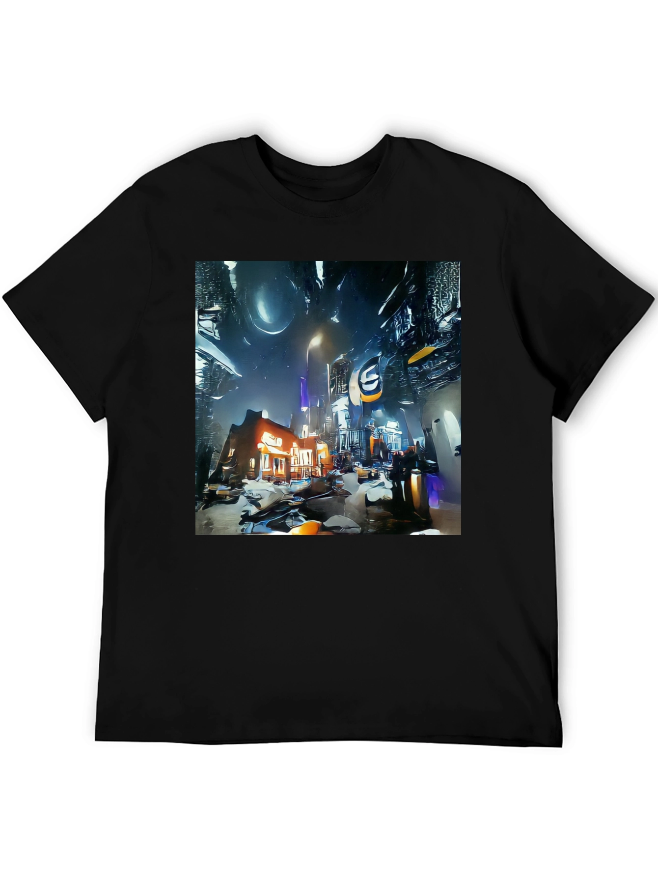 Futuristic Cityscape Tee