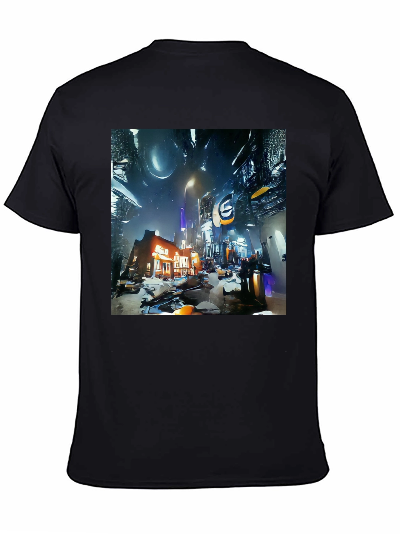 Futuristic Cityscape Tee