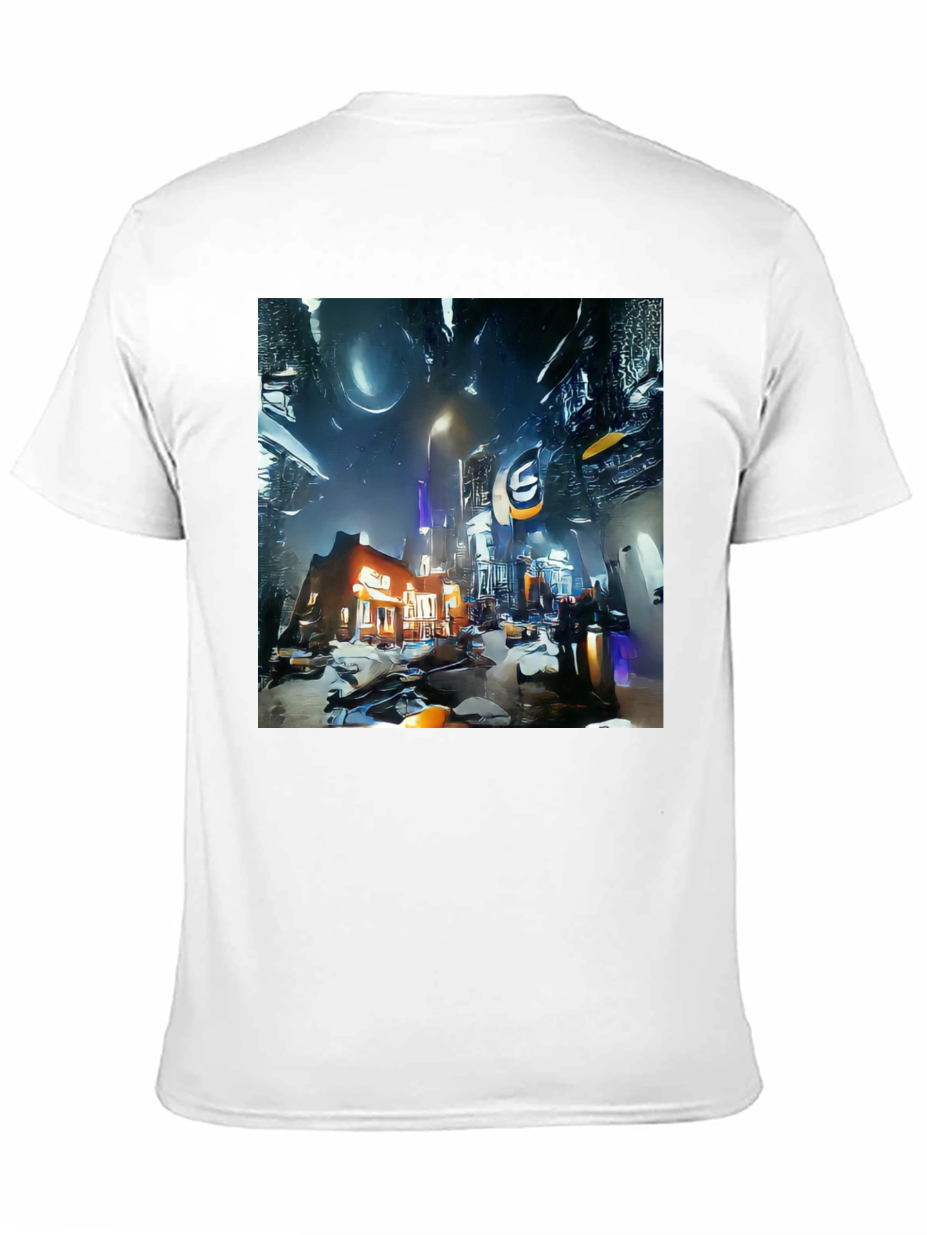 Futuristic Cityscape Tee